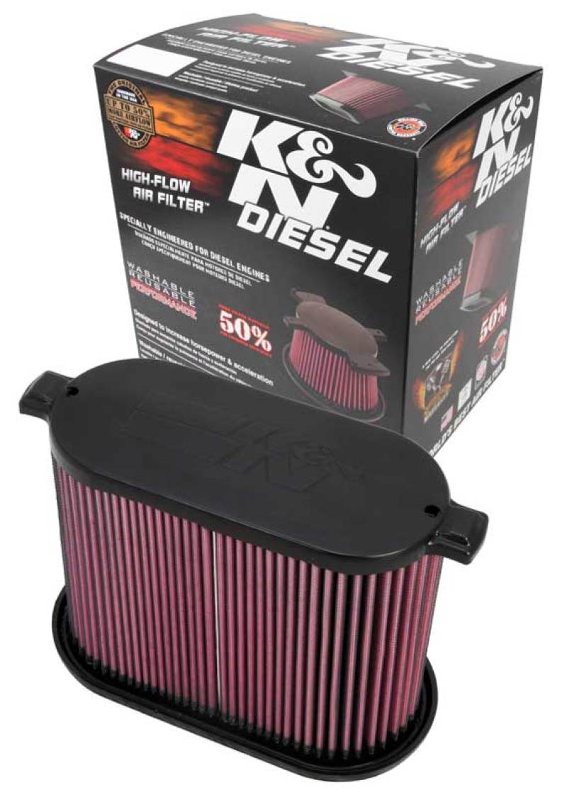 Ford F250 Super Duty Performance Air Intake - K&N Engineering - Drop In - `08-`10